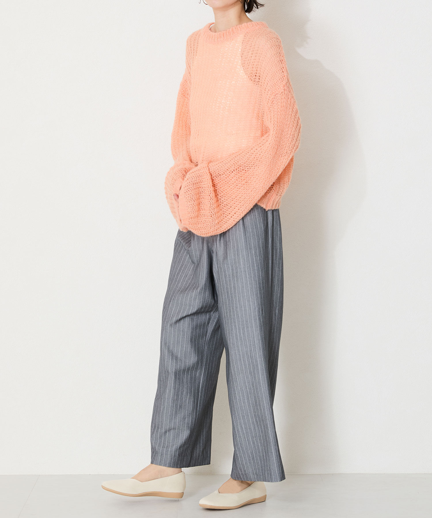 ORiental TRaffic「【洗濯OK】 ニット パンプス /R-3215 軽量 フラット ニット 通気性 柔らかい」|パンプス|