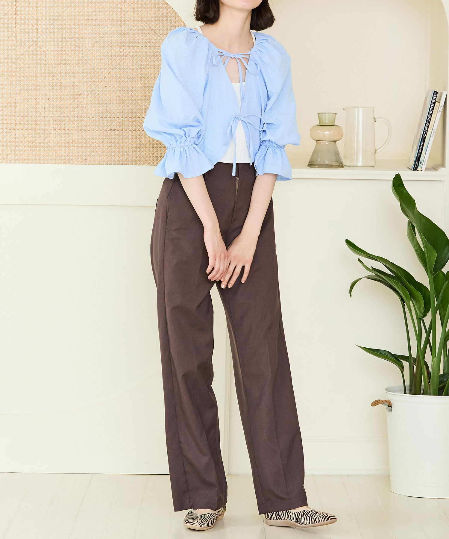 ORiental TRaffic「【洗濯OK】 ニット パンプス /R-3215 軽量 フラット ニット 通気性 柔らかい」|パンプス|