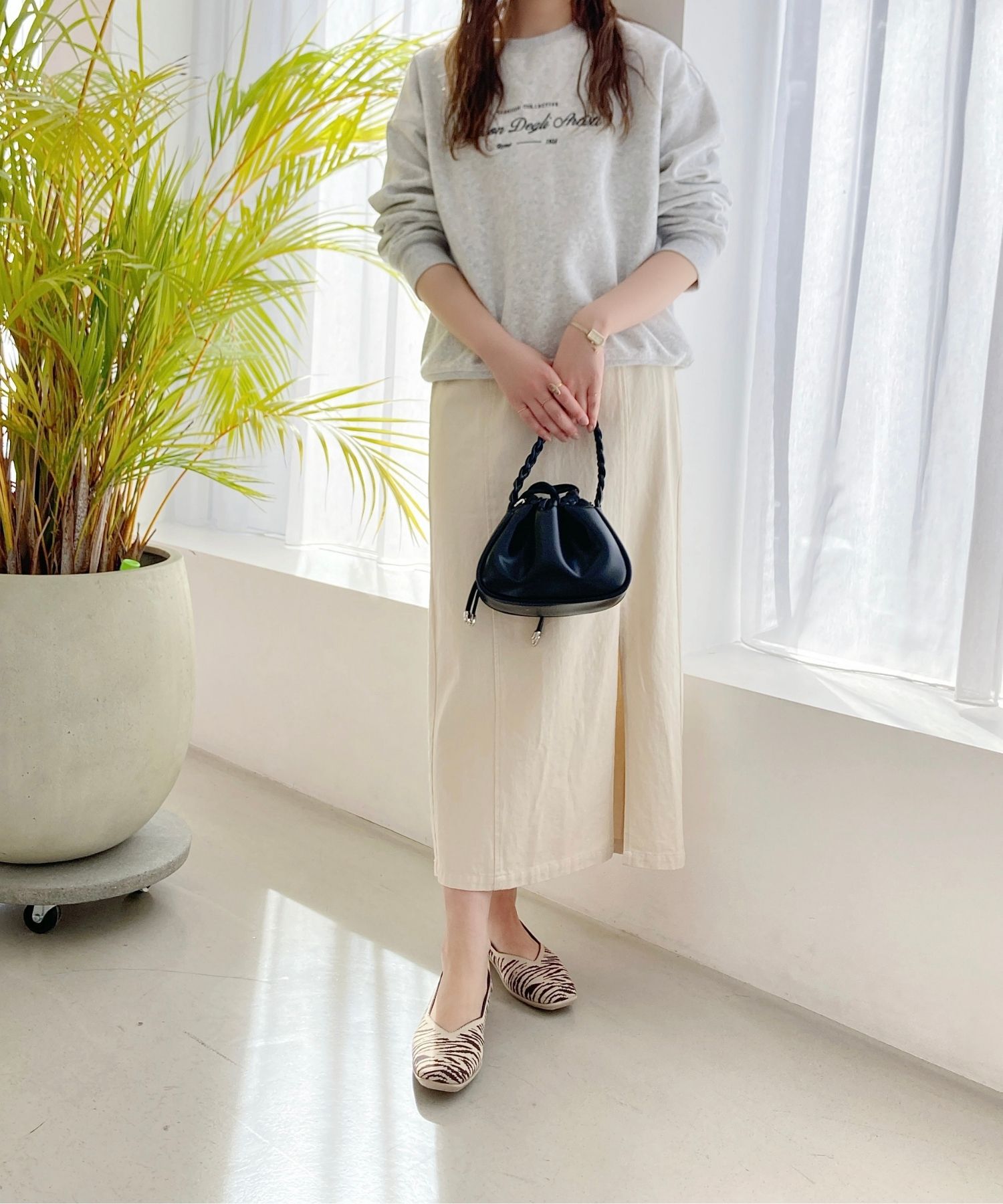 ORiental TRaffic「【洗濯OK】 ニット パンプス /R-3215 軽量 フラット ニット 通気性 柔らかい」|パンプス|