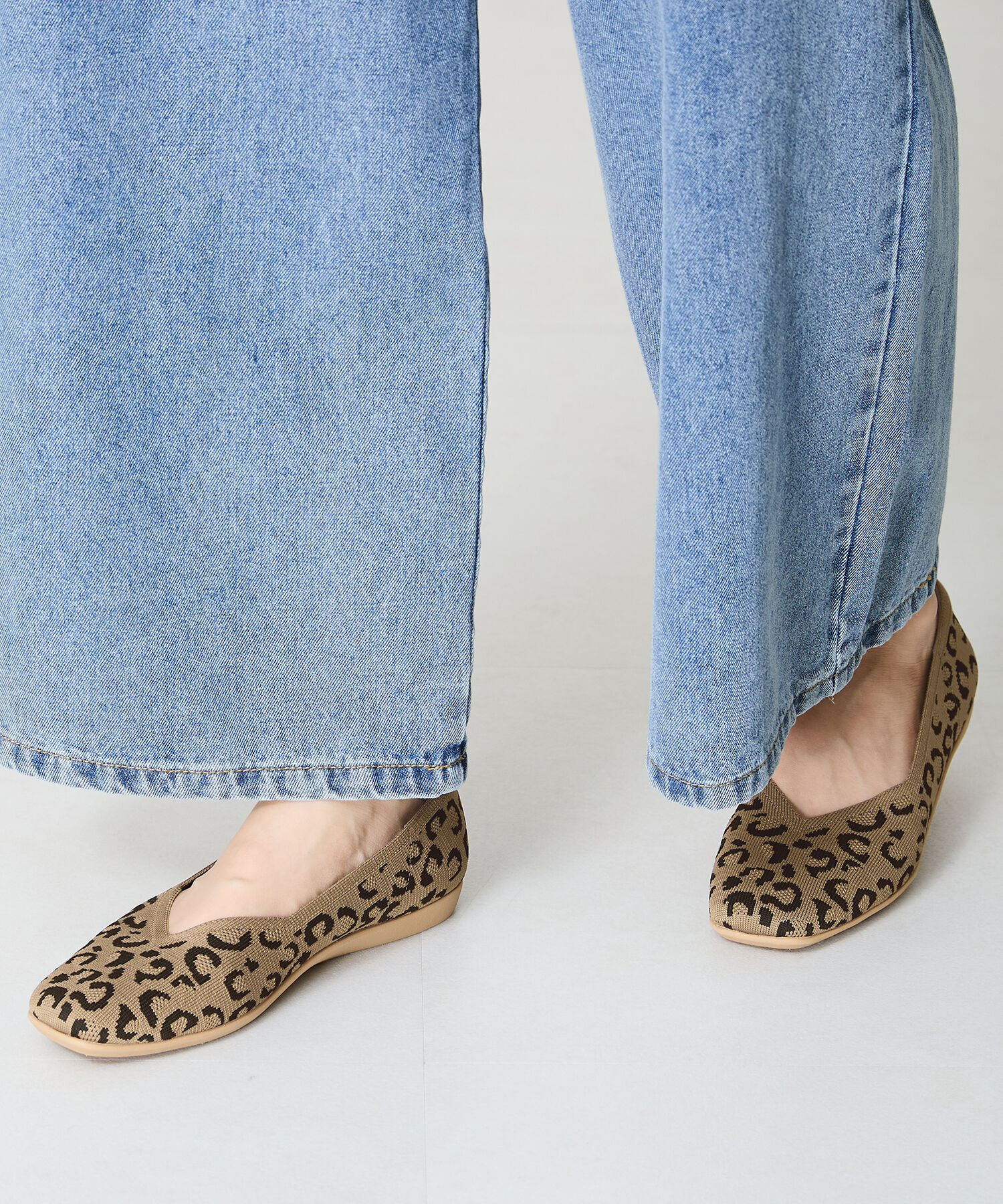 ORiental TRaffic「【洗濯OK】 ニット パンプス /R-3215 軽量 フラット ニット 通気性 柔らかい」|パンプス|