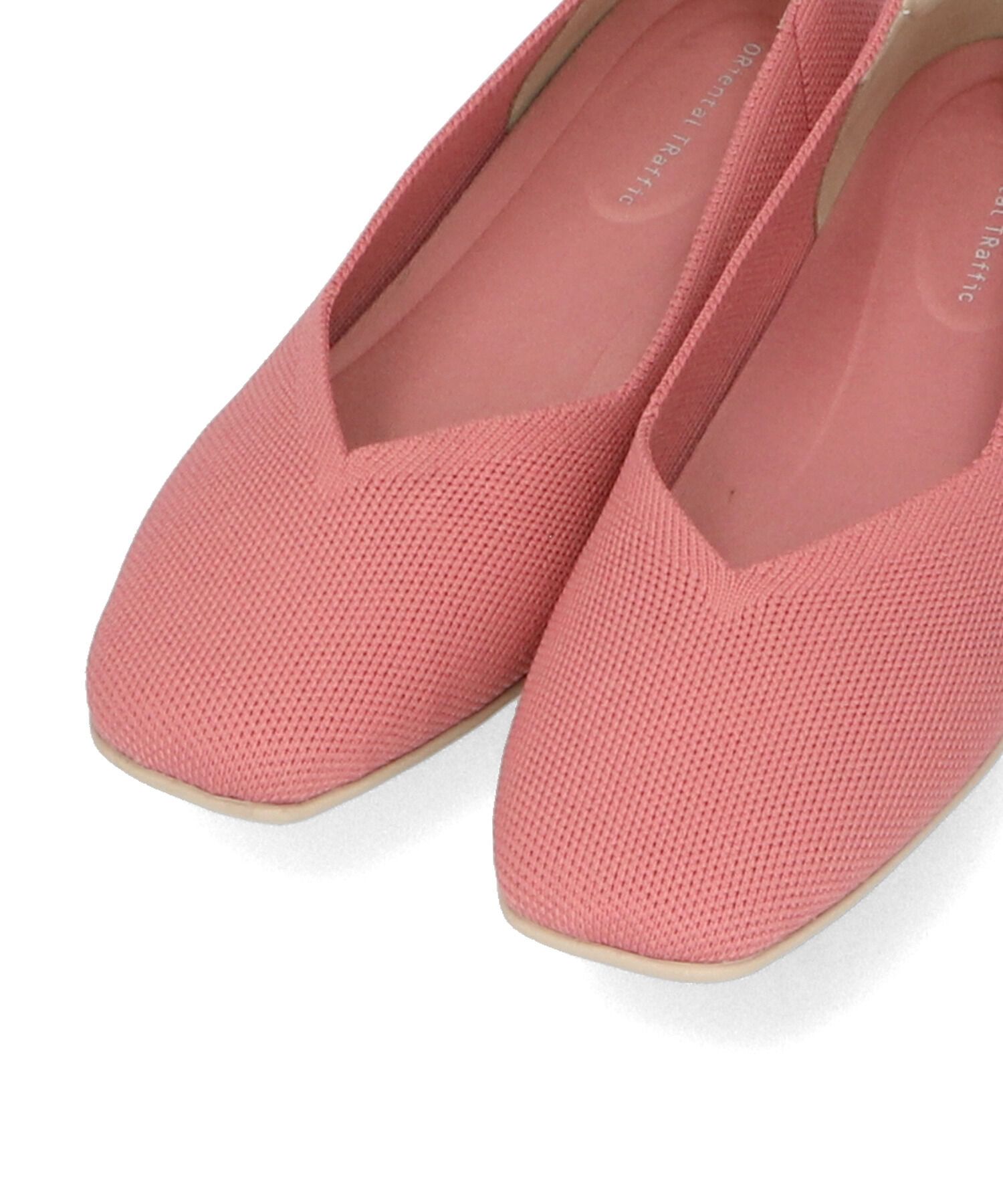 ORiental TRaffic「【洗濯OK】 ニット パンプス /R-3215 軽量 フラット ニット 通気性 柔らかい」|パンプス|