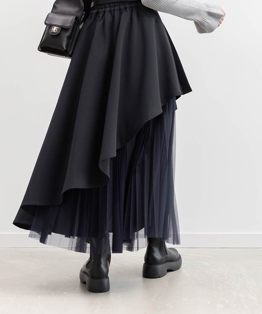  「ボリュームソールベーシックサイドゴアブーツ」|ショートブーツ|