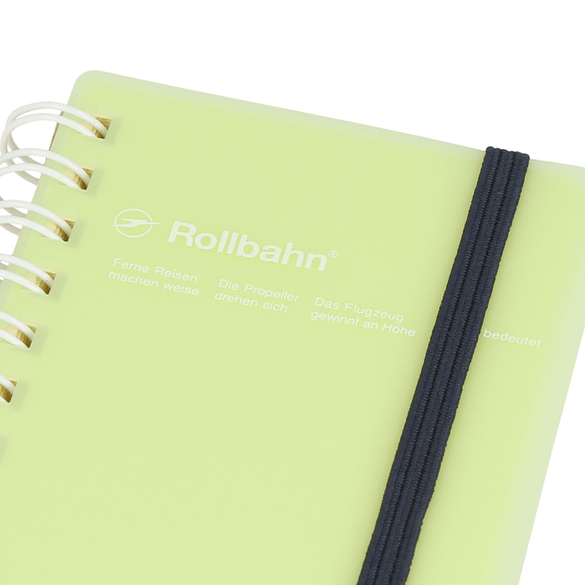 Rollbahn「ロルバーン ポケット付メモ クリア ミニ」|ステーショナリー|