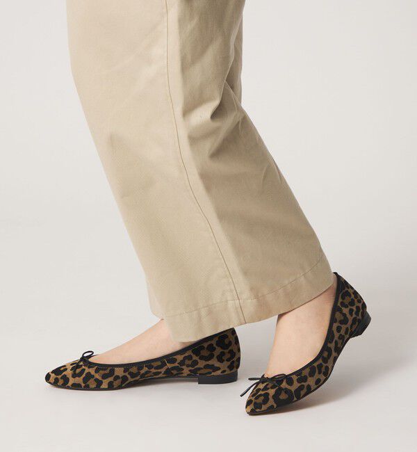 ODETTE E ODILE「【WEB限定】ポインテッドバレリーナ フラット15■&uarr;」|バレエシューズ|