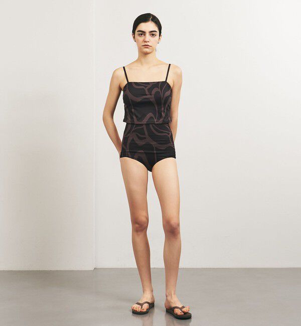 UNITED ARROWS「＜TO UNITED ARROWS＞プリント キャミソールトップ/スイムウエア」|ビキニトップス|その他2