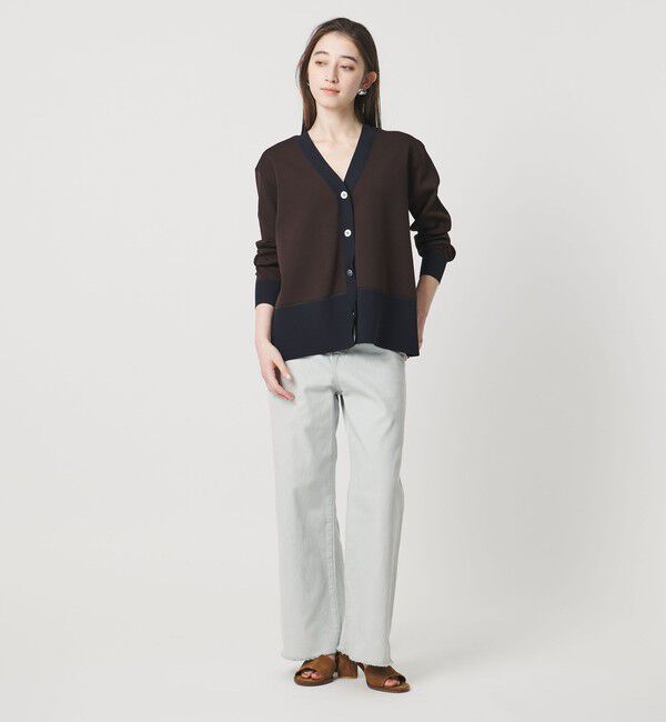 UNITED ARROWS「ミニマル 2WAY カーディガン ‐ウォッシャブル‐」|カーディガン|