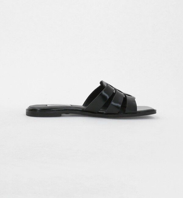 UNITED ARROWS「レザー フラットミュール」|サンダル|