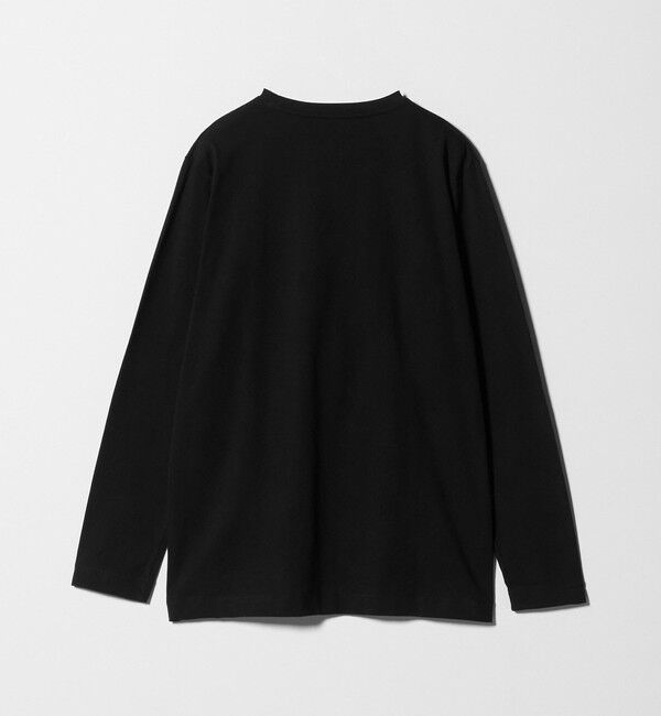 UNITED ARROWS green label relaxing「LONG FIBER COTTON クリア クルーネック 長袖 Tシャツ」|Tシャツ・カットソー|