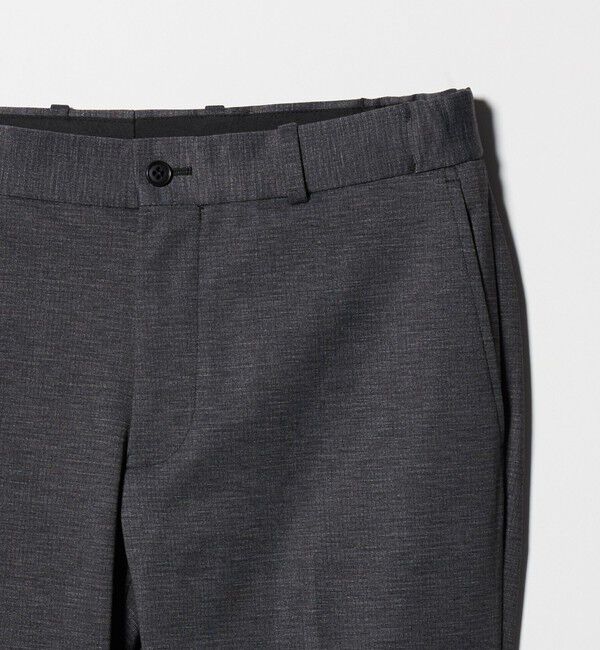 UNITED ARROWS green label relaxing「A+ プリントジャージ スタンダード セットアップ パンツ スラックス -ウォッシャブル・ストレッチ-」|スラックス|