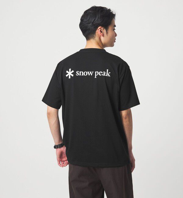 UNITED ARROWS green label relaxing「＜snow peak＞バック ロゴ Tシャツ」|Tシャツ・カットソー|