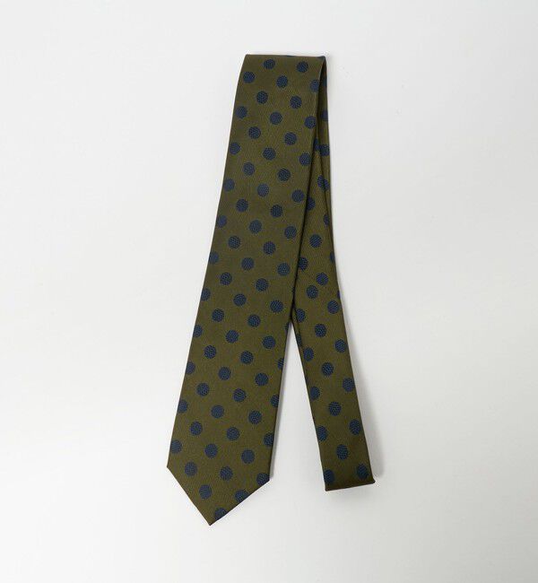 UNITED ARROWS green label relaxing「GLR シルク2 8.0cm ドット ネクタイ」|ネクタイ・蝶ネクタイ|