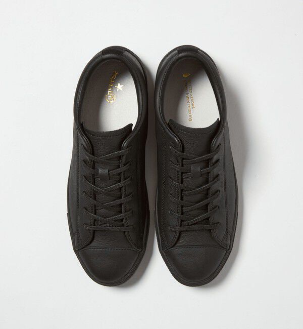 UNITED ARROWS green label relaxing「【別注】＜CONVERSE＞GLR オールスター クップ OX レザー ブラック ドレス スニーカー」|スニーカー|