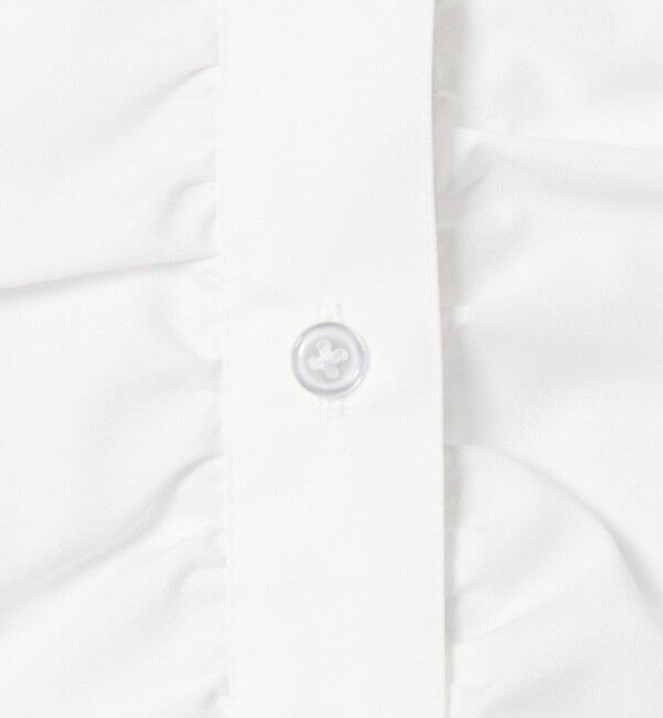 EMMEL REFINES「＜EMMEL REFINES＞EM シャーリング フレア ブラウス」|シャツ・ブラウス|