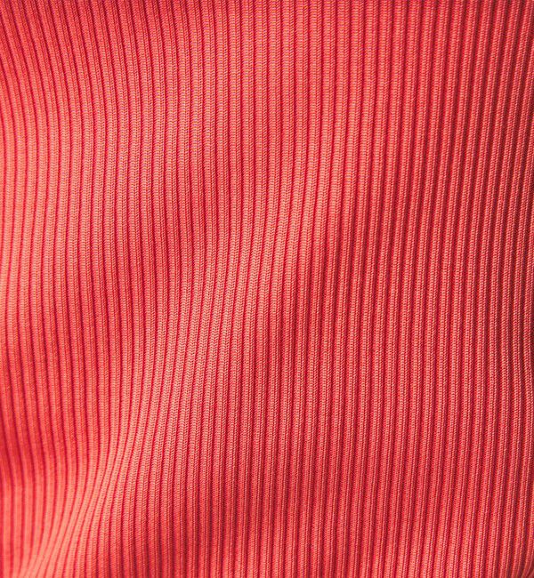 UNITED ARROWS green label relaxing「ブライトリブ スクエアネック 5分袖 プルオーバー カットソー」|Tシャツ・カットソー|