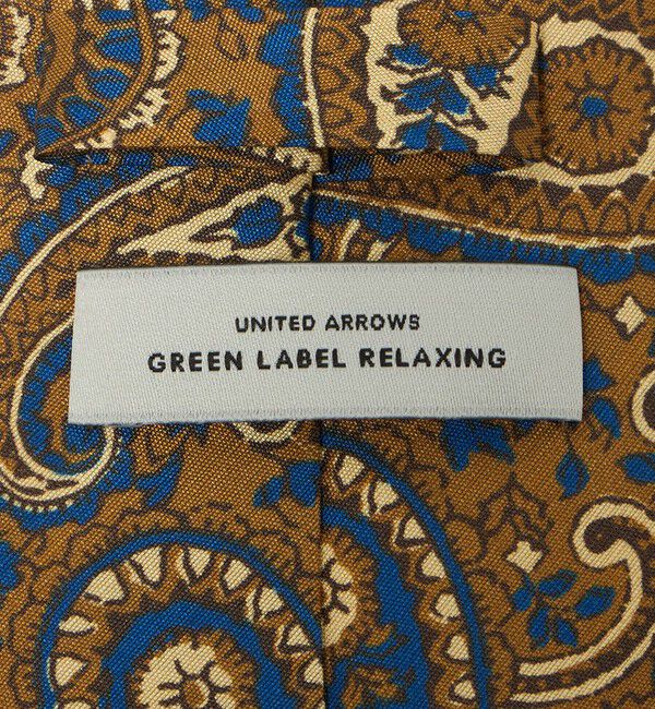 UNITED ARROWS green label relaxing「GLR 8.0cm ペイズリー2 ITALY ネクタイ」|ネクタイ・蝶ネクタイ|