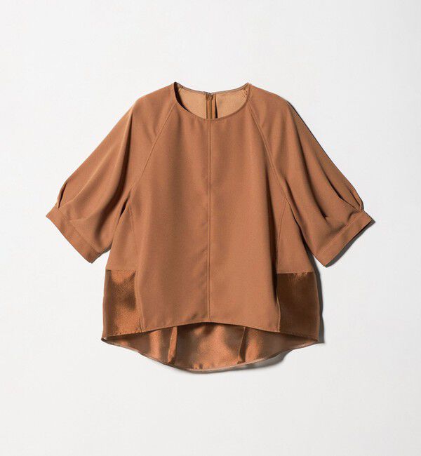 UNITED ARROWS green label relaxing「［size SHORTあり］fleurie(フルリー) フォルム ショートスリーブ ブラウス」|シャツ・ブラウス|