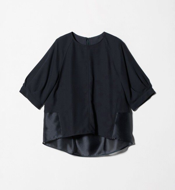 UNITED ARROWS green label relaxing「［size SHORTあり］fleurie(フルリー) フォルム ショートスリーブ ブラウス」|シャツ・ブラウス|