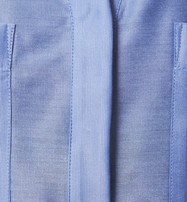 UNITED ARROWS green label relaxing「カールマイヤー ポケット ショートスリーブ ブラウス マシンウォッシャブル 通気性」|シャツ・ブラウス|