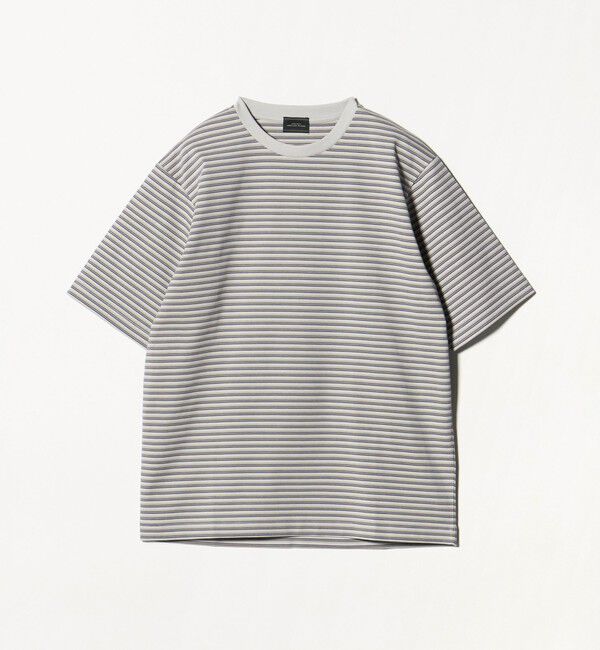 UNITED ARROWS green label relaxing「ポンチ ボーダー クルーネック 半袖 Tシャツ カットソー」|Tシャツ・カットソー|