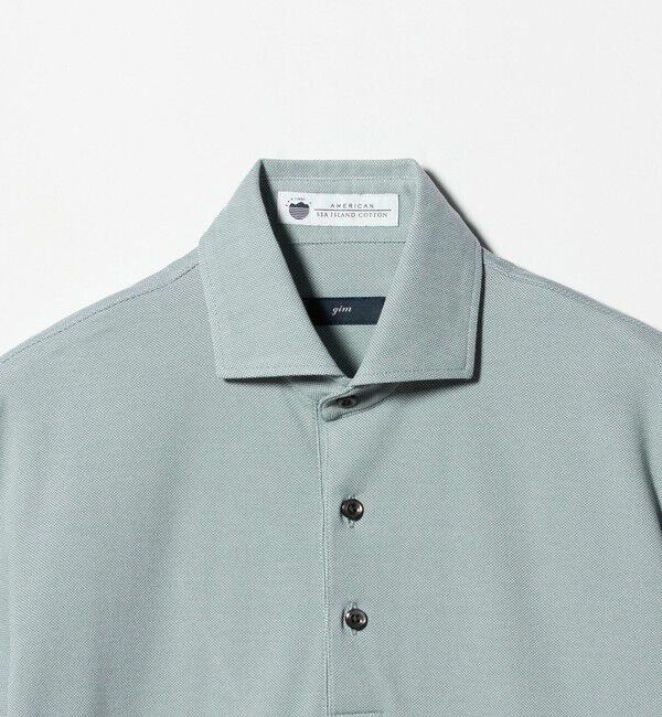 UNITED ARROWS green label relaxing「＜gim＞26SS アメリカンシーアイランド ビズ ポロシャツ -吸水速乾-」|ポロシャツ|