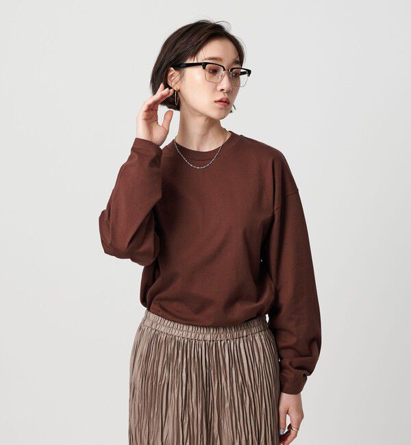 BEAUTY&YOUTH UNITED ARROWS「【WEB限定】フィッシュ ロングスリーブ Tシャツ」|Tシャツ・カットソー|