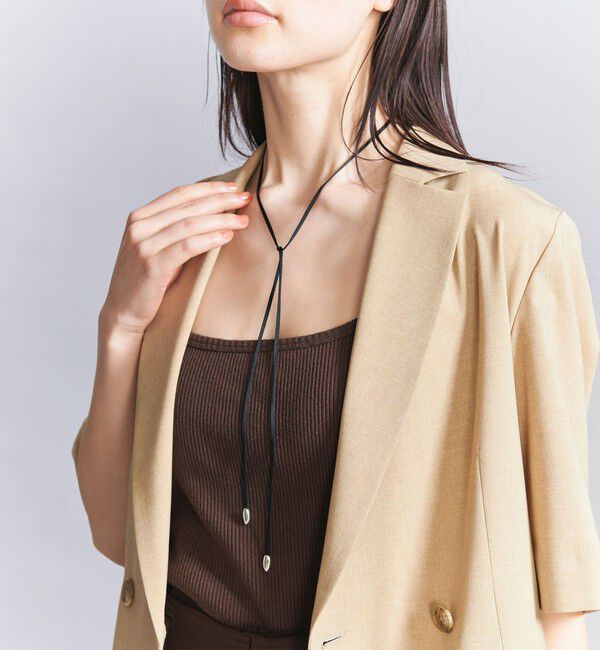 BEAUTY&YOUTH UNITED ARROWS「＜JAMIRAY＞Nuts シルクコード ネックレス」|ネックレス|