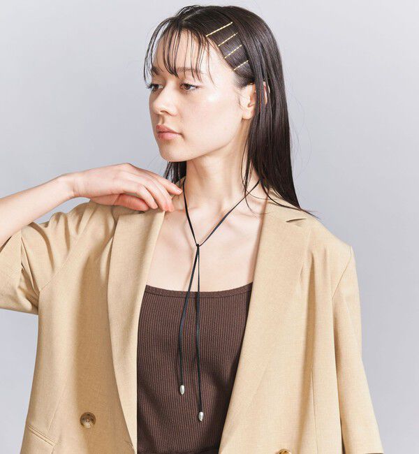 BEAUTY&YOUTH UNITED ARROWS「＜JAMIRAY＞Nuts シルクコード ネックレス」|ネックレス|