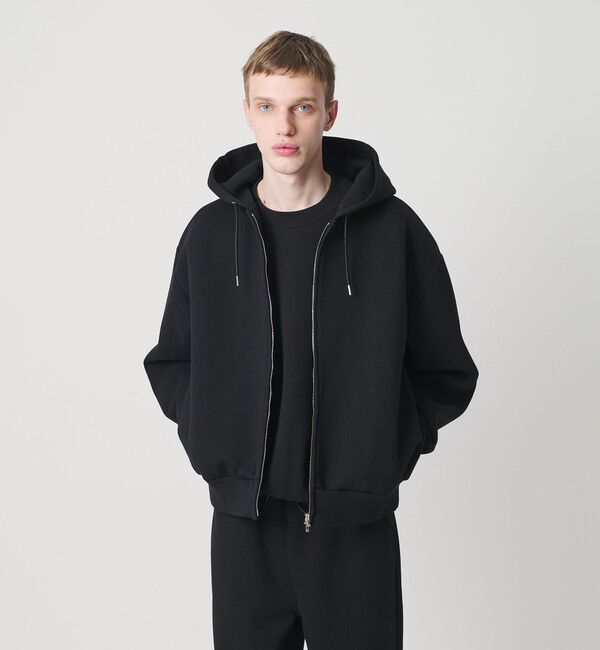 MONKEY TIME「ボンディング フルジップ フーディー」|カーディガン|