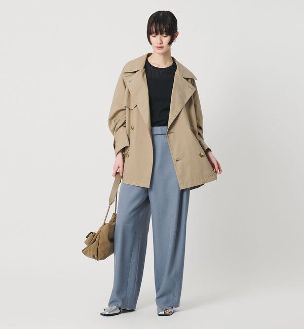 BEAUTY&YOUTH UNITED ARROWS「コットンブレンド ミドルトレンチコート」|トレンチコート|
