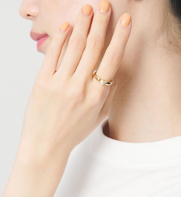 BEAUTY&YOUTH UNITED ARROWS「ワン パールモチーフ リング」|リング|
