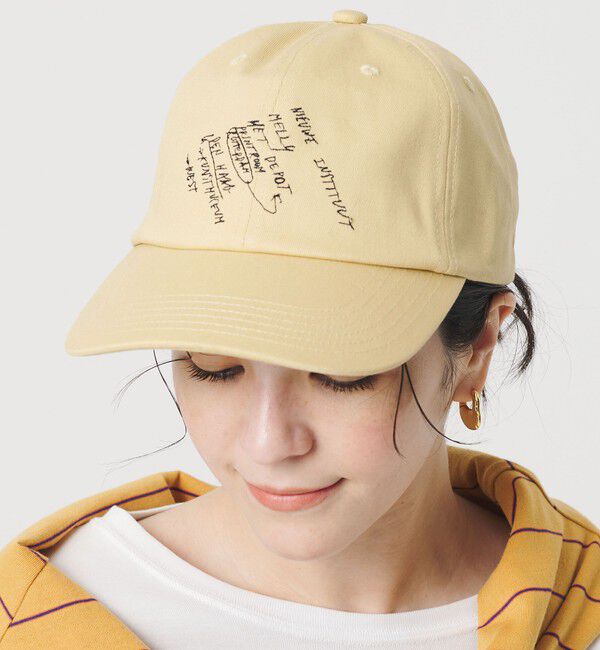 BEAUTY&YOUTH UNITED ARROWS「＜LY＞コットン レター キャップ」|キャップ・キャスケット|BEIGE