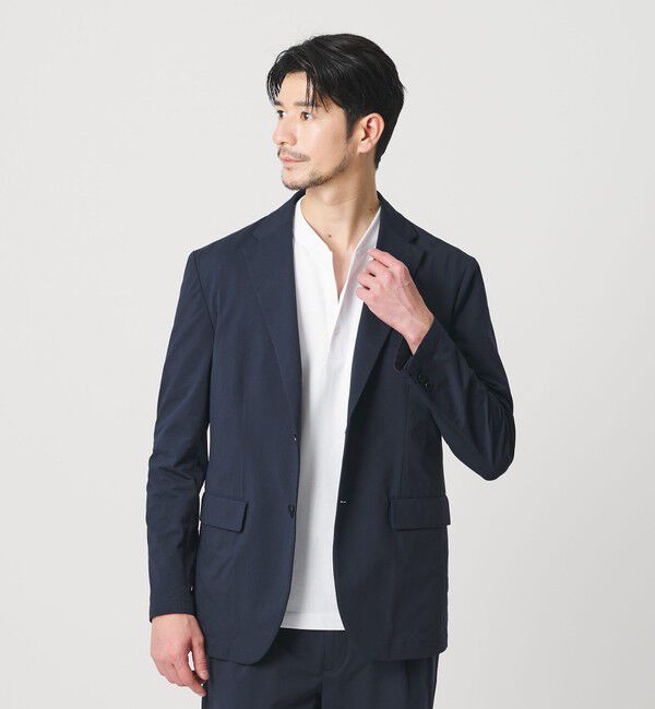 BEAUTY&YOUTH UNITED ARROWS「【WEB限定 WARDROBE SMART】カルゼジャージ コンフォート セットアップ/ジャケット＆イージーパンツ」|スーツ|