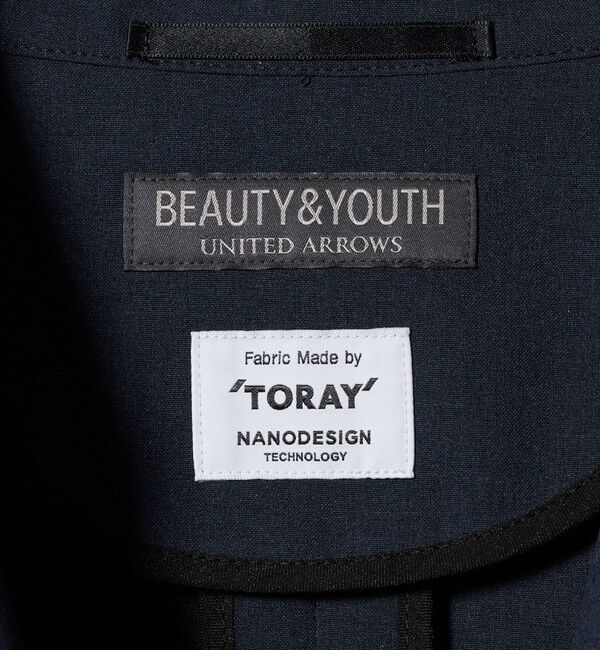 BEAUTY&YOUTH UNITED ARROWS「東レ/TORAY ナノデザイン ２ボタン ジャケット ウォッシャブル セットアップ対応可能」|テーラードジャケット|