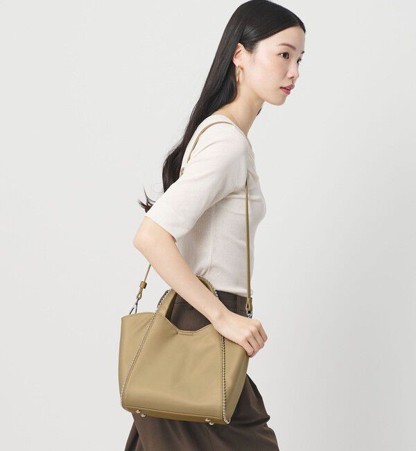 BEAUTY&YOUTH UNITED ARROWS「ナイロン ボールチェーン ミドル 2WAY トートバッグ はっ水」|トートバッグ|