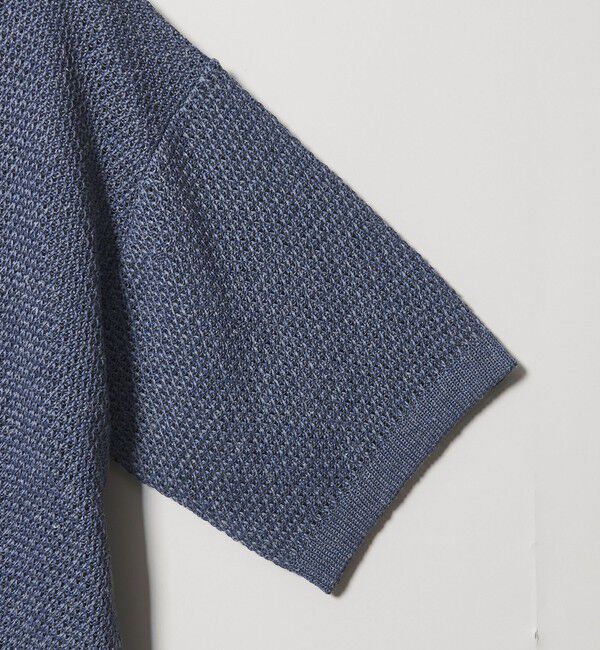 BEAUTY&YOUTH UNITED ARROWS「ダイアゴナル ウェーブ パターン クルーネック ニット」|ニット・セーター|