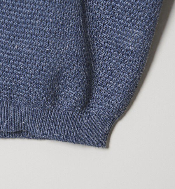 BEAUTY&YOUTH UNITED ARROWS「ダイアゴナル ウェーブ パターン クルーネック ニット」|ニット・セーター|