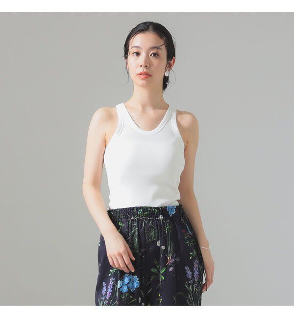 Demi-Luxe BEAMS 「丸胴 テレコ タンクトップ」|Tシャツ・カットソー|