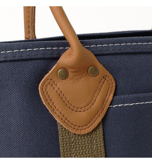 BEAMSBOY「【別注】L.L.Bean / Deep Bottom Leather Handle Zip Tote S」|その他|