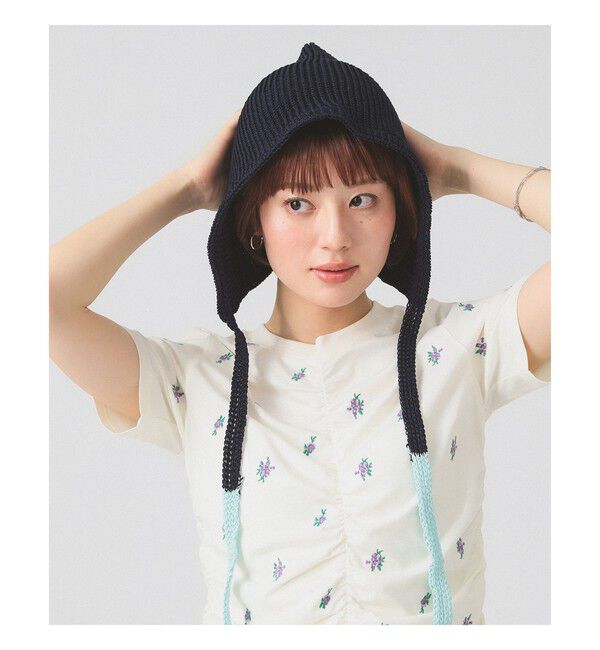 Ray BEAMS 「【別注】RACAL / ニット フーディ」|その他|NAVY