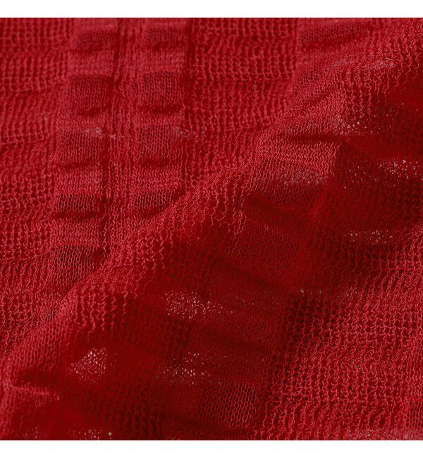 Demi-Luxe BEAMS 「TAN / チェックパターン プルオーバー ニット」|ニット・セーター|