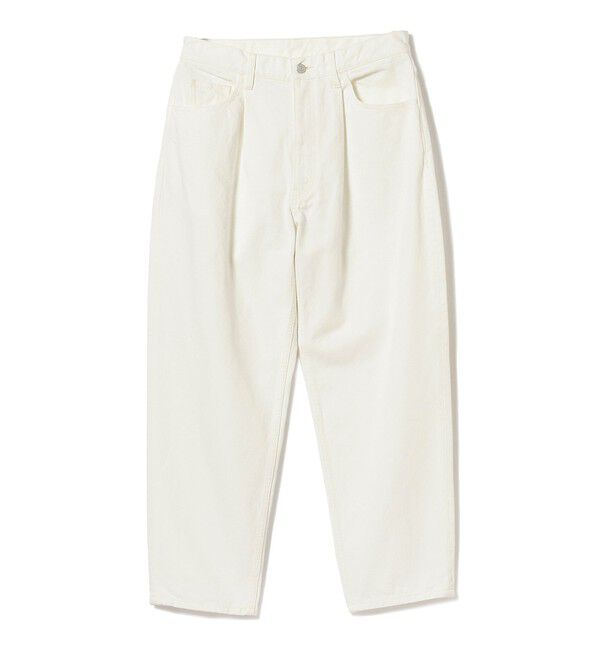 BEAMS「ワイド テーパード デニム」|デニム|