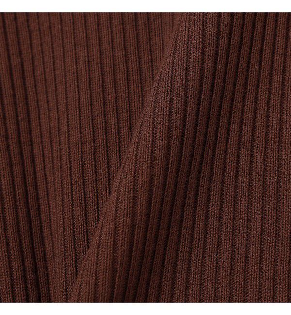 BEAMS「ショート リブ ポロシャツ【ワイドショートフィット】」|ポロシャツ|