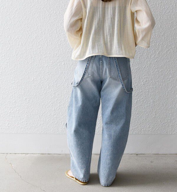 SHIPS any「《追加予約》bon_meur:〈洗濯機可能〉コクーン シルエット デニム パンツ」|デニム|