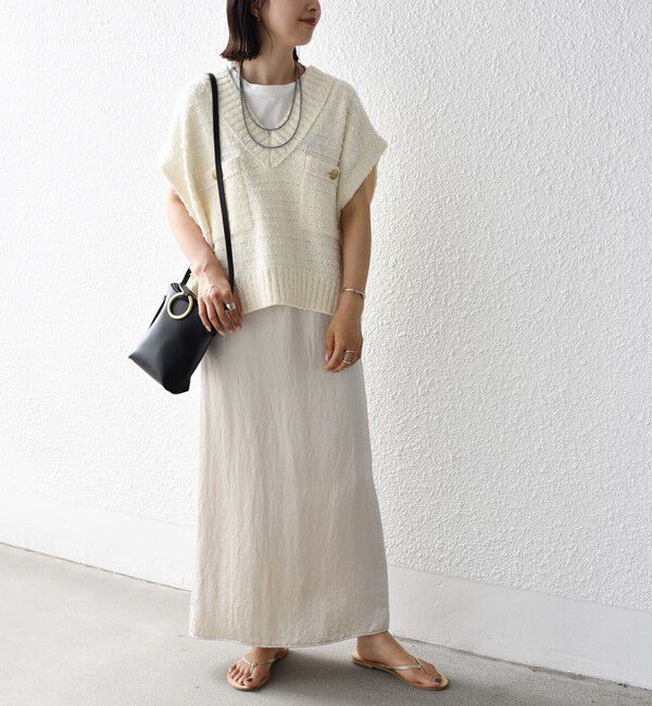 SHIPS for women「アセテート サテン スカート」|スカート|