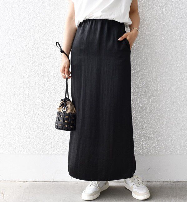 SHIPS for women「アセテート サテン スカート」|スカート|