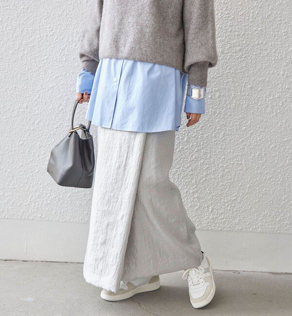 SHIPS for women「グラムツイル マーメイド スカート」|スカート|シルバー