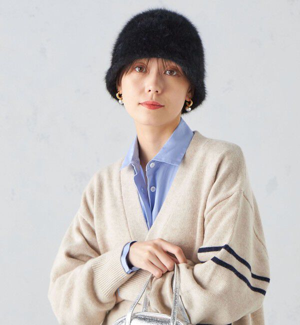 SHIPS for women「Perah:起毛 チューリップ ハット」|ハット|