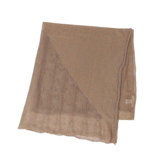 SHIPS for women「THROW:クロス メッシュ スカーフ」|ストール|