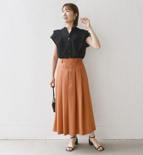 SHIPS any「SHIPS any:〈洗濯機可能〉オックス キュロット パンツ」|キュロット|