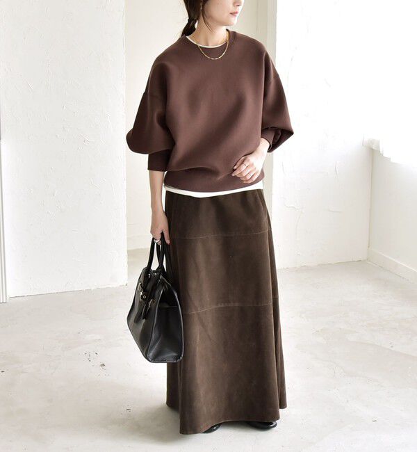 quaranciel「quaranciel:〈洗濯機可能〉ポンチ ベーシック コンパクト スウェット」|スウェット・ジャージ|